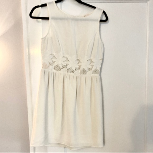 White Pins & Needles Dress - Picture 2 of 4